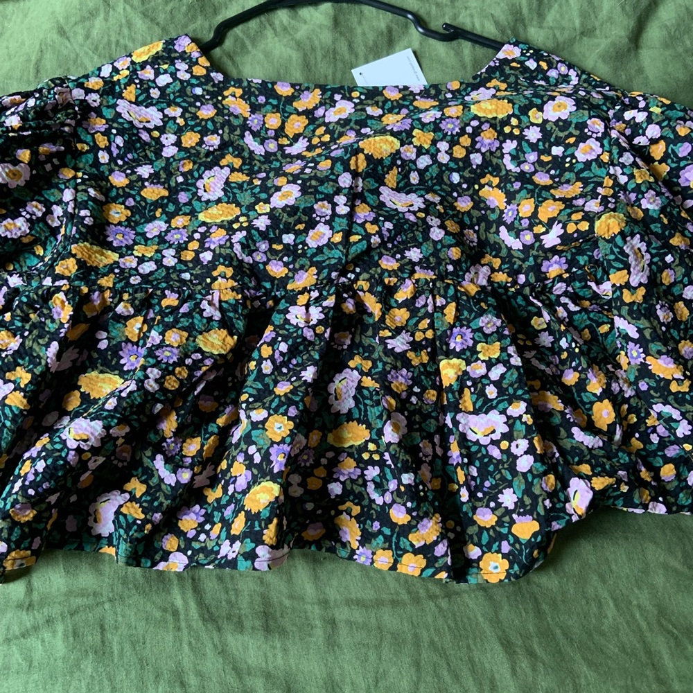 Gospell floral crop top long sleeve - Picture 7 of 8